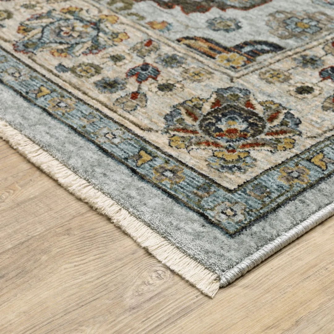 Aberdeen Traditional Persian Area Rug - Soft Polyester, Intricate Design, Durable & Elegant Décor
