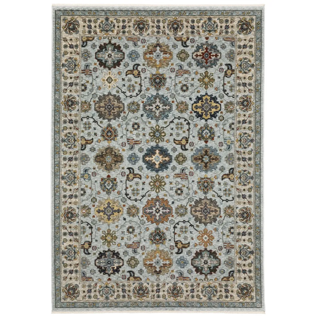 Aberdeen Traditional Persian Area Rug - Soft Polyester, Intricate Design, Durable & Elegant Décor