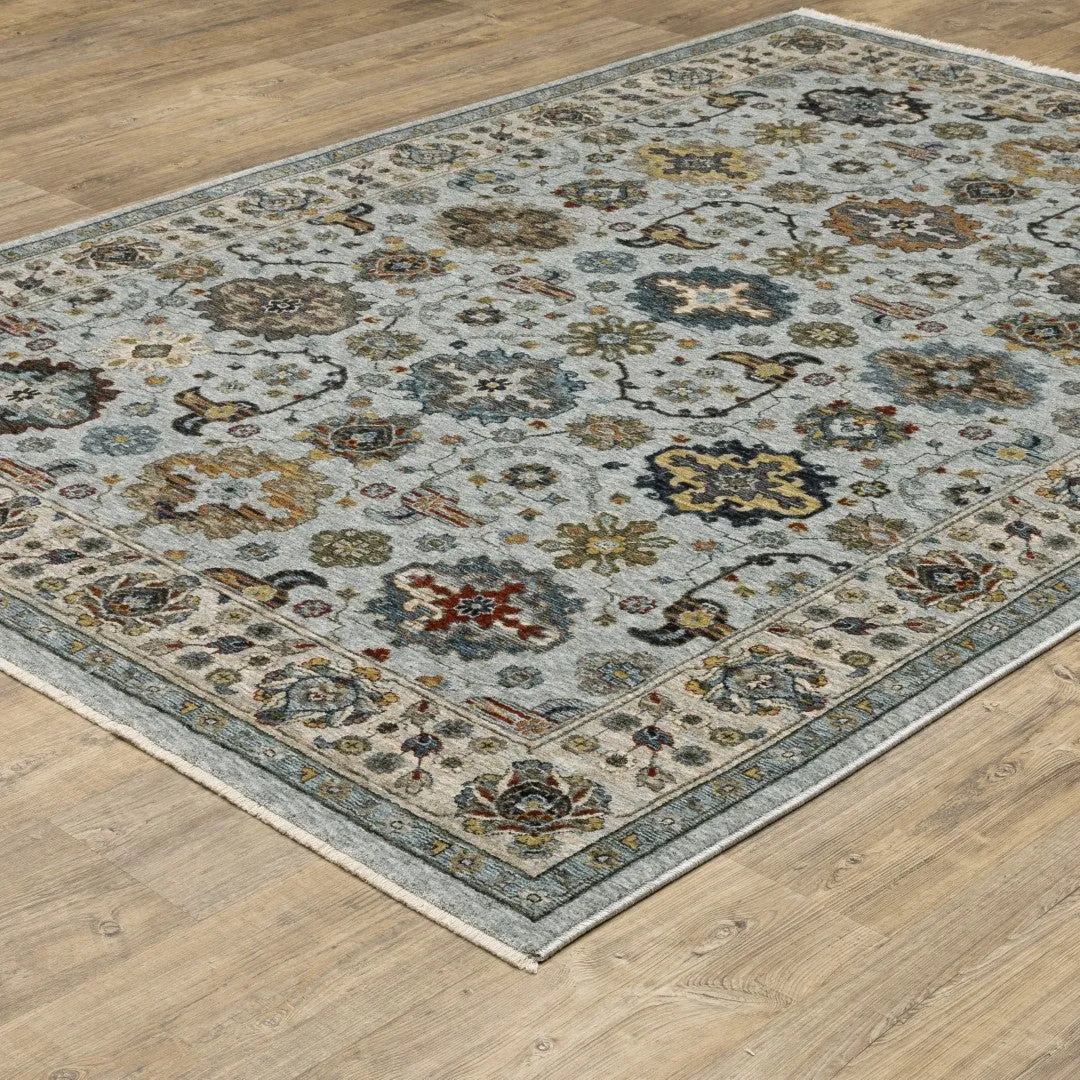 Aberdeen Traditional Persian Area Rug - Soft Polyester, Intricate Design, Durable & Elegant Décor