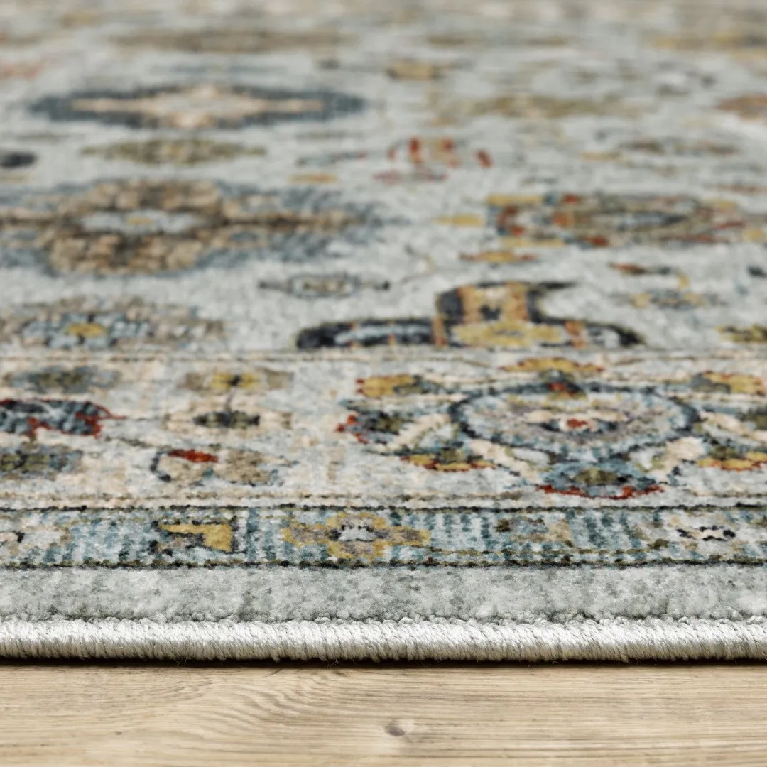 Aberdeen Traditional Persian Area Rug - Soft Polyester, Intricate Design, Durable & Elegant Décor