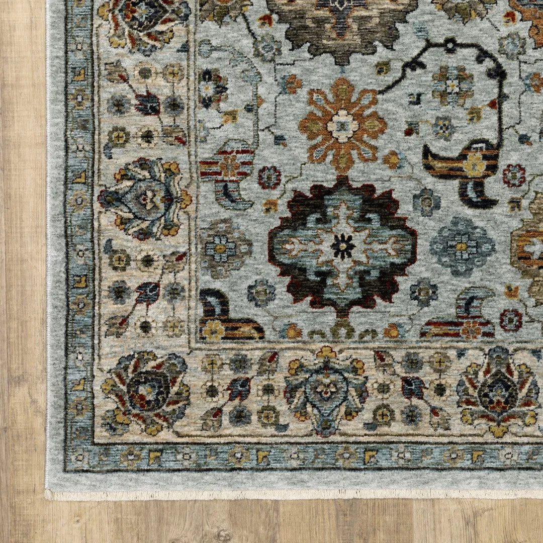 Aberdeen Traditional Persian Area Rug - Soft Polyester, Intricate Design, Durable & Elegant Décor