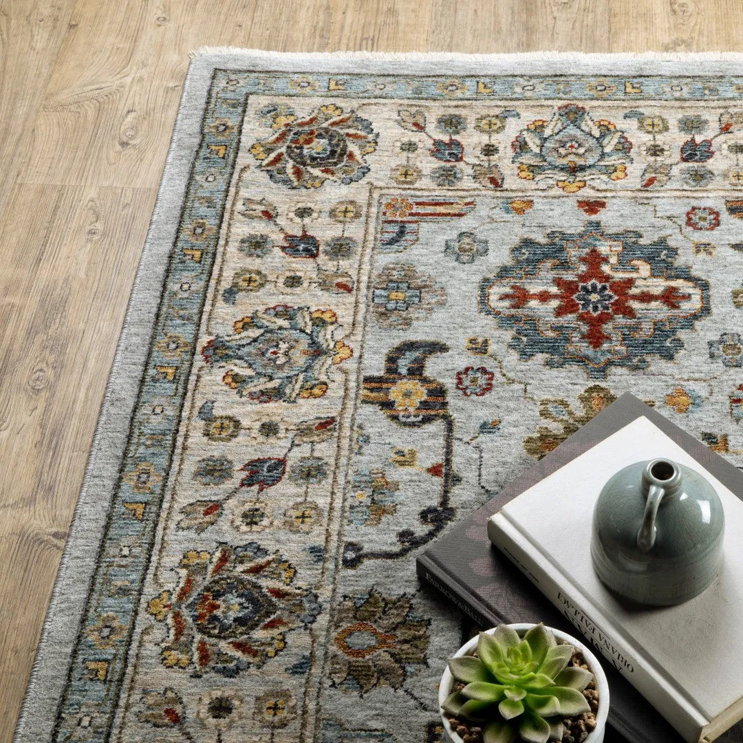 Aberdeen Traditional Persian Area Rug - Soft Polyester, Intricate Design, Durable & Elegant Décor