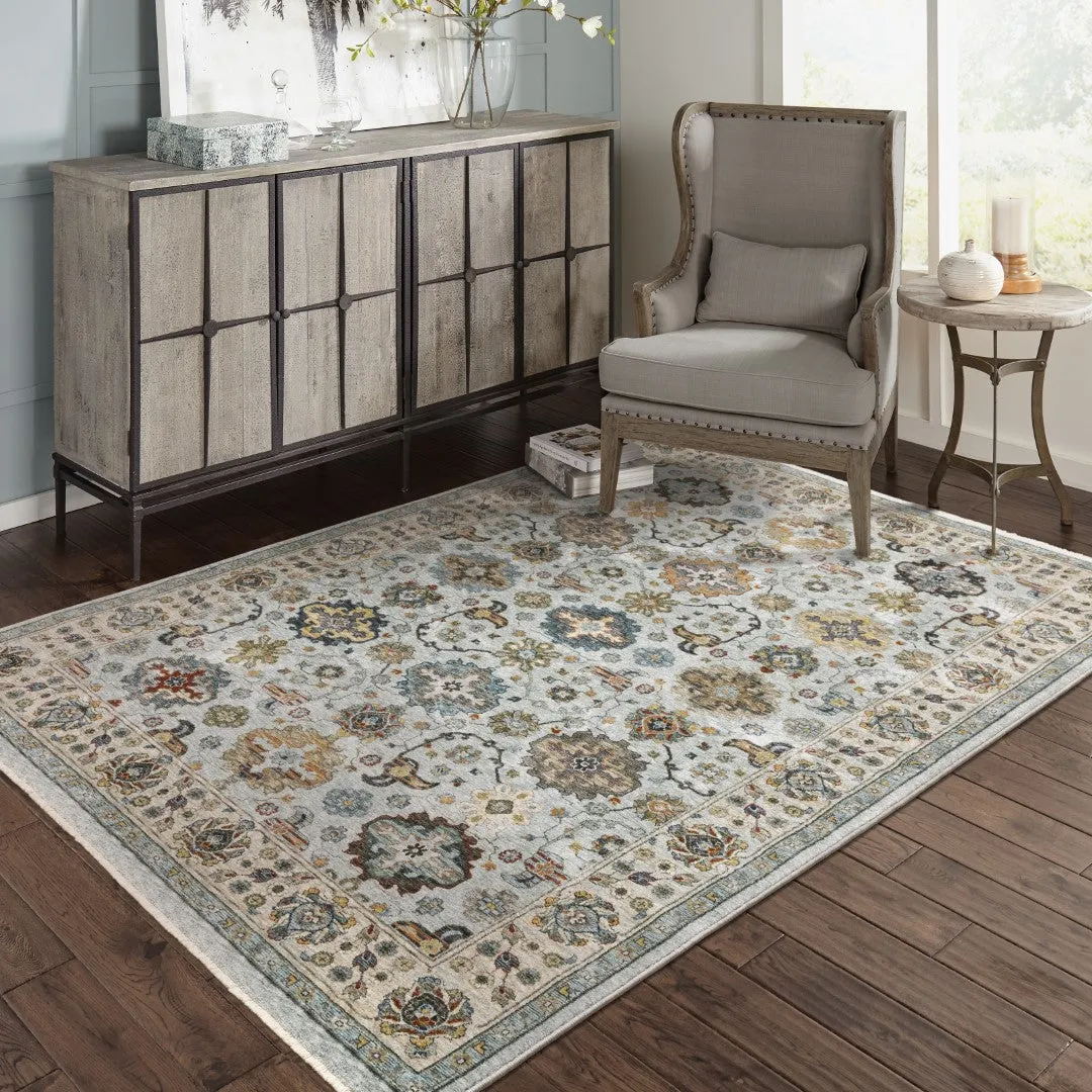 Aberdeen Traditional Persian Area Rug - Soft Polyester, Intricate Design, Durable & Elegant Décor