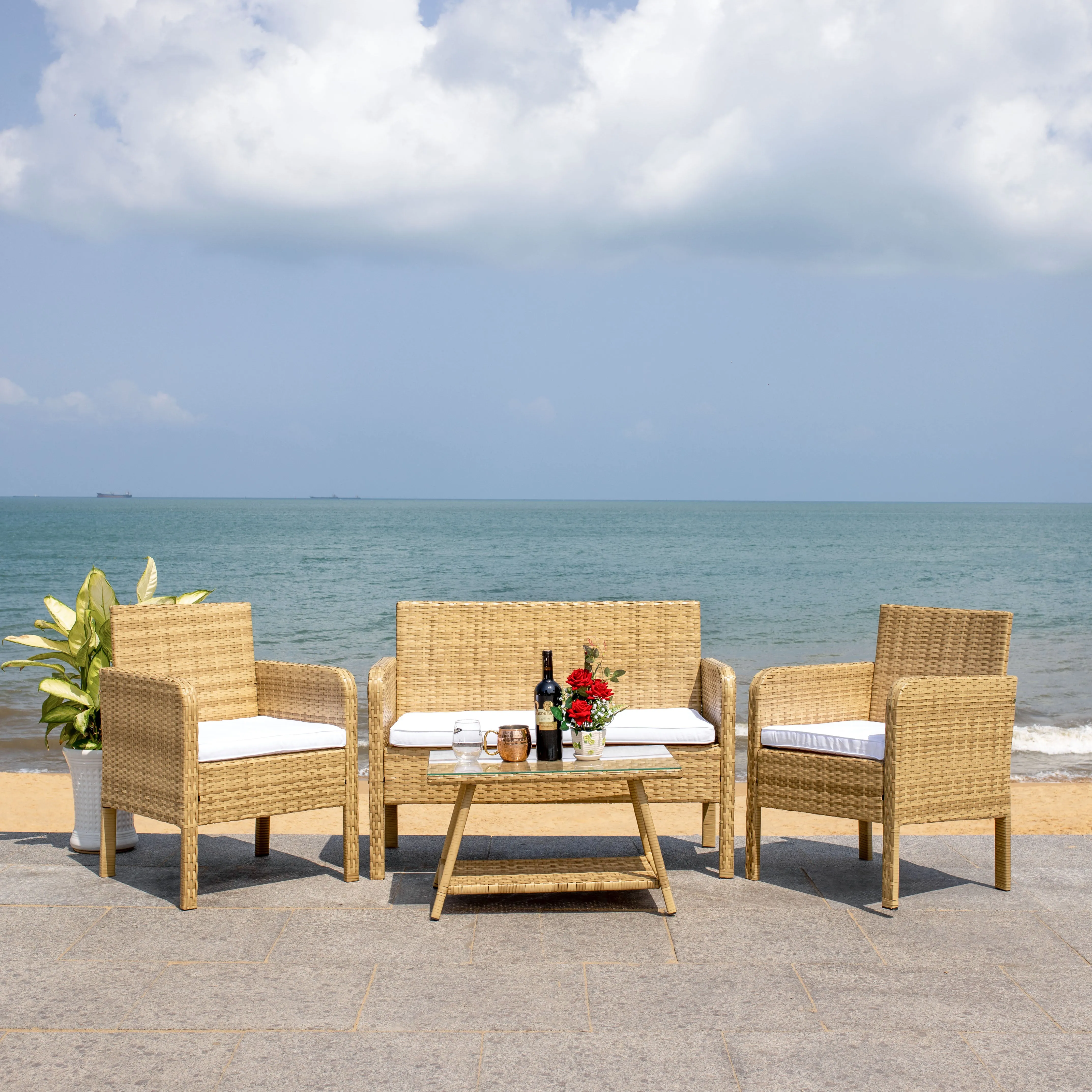 ABOKA 4PC LIVING SET