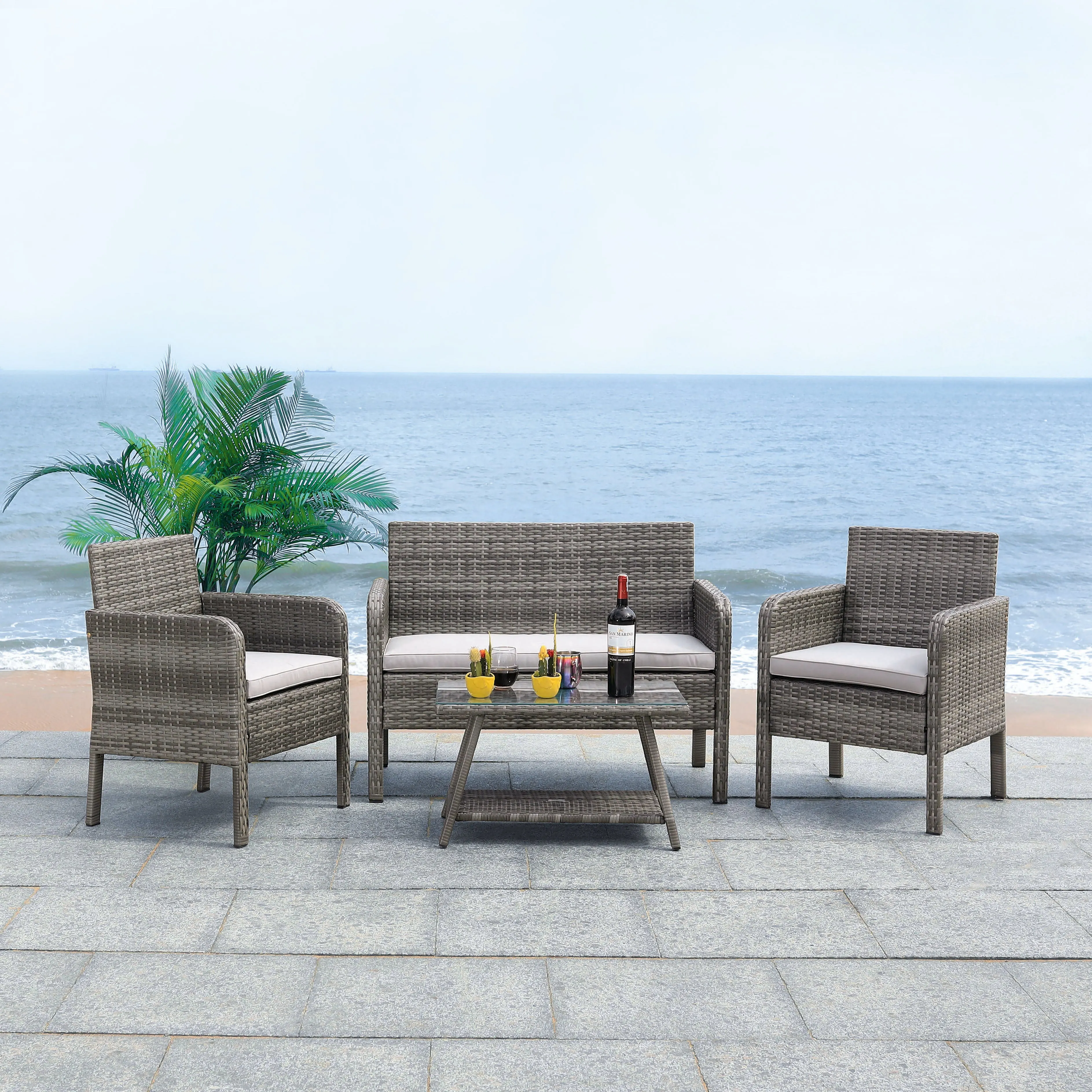ABOKA 4PC LIVING SET