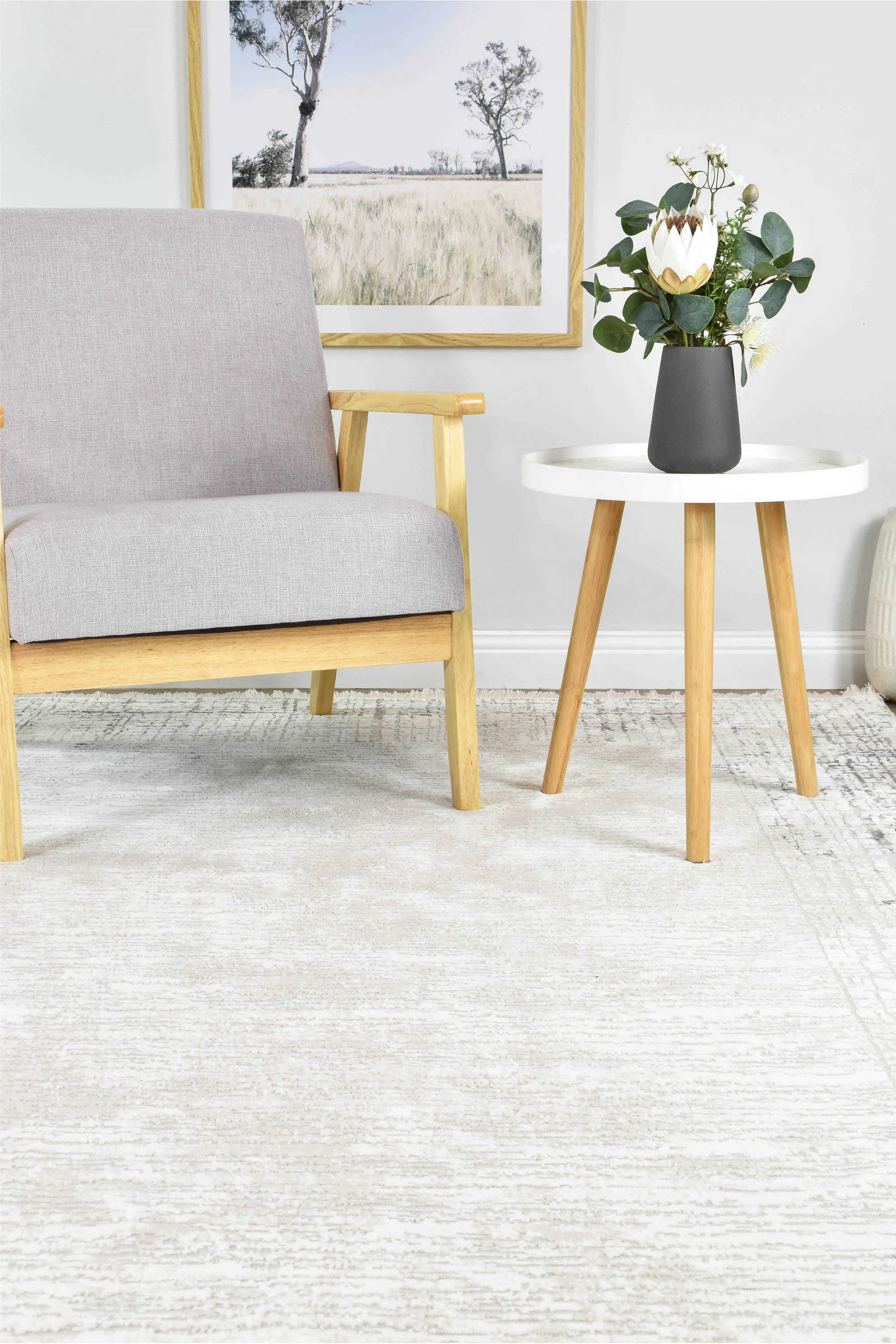 Amara Beige Modern Rug