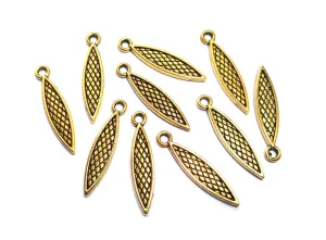 Antique Golden Long Eye Charms