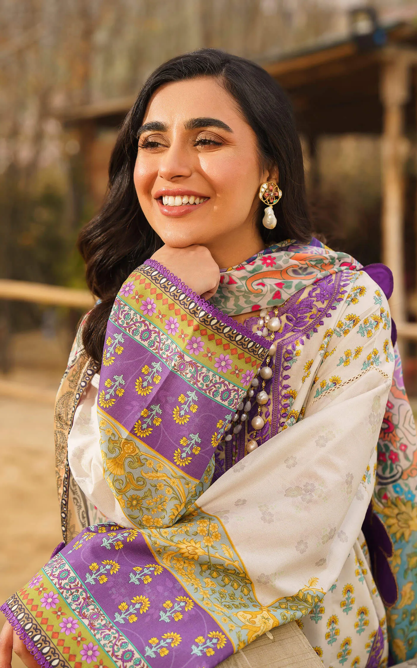 Asifa & Nabeel Meraki Lawn Collection – ALYSSA-U141M017 | Lawn