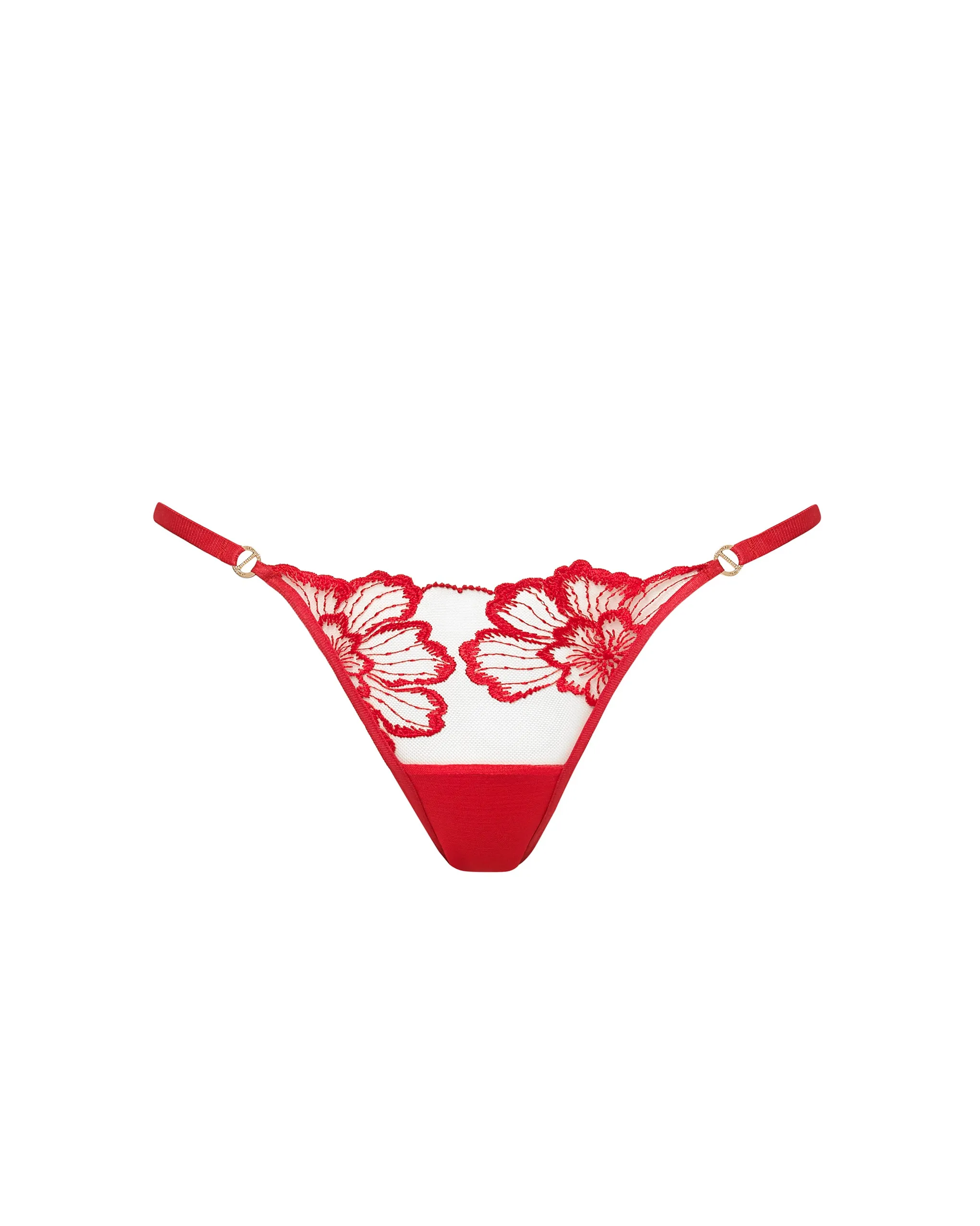 Catalina Brief Red/Sheer