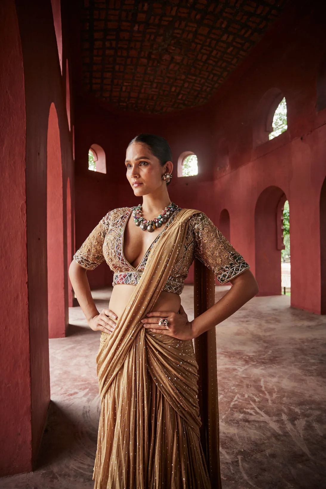 Drape saree