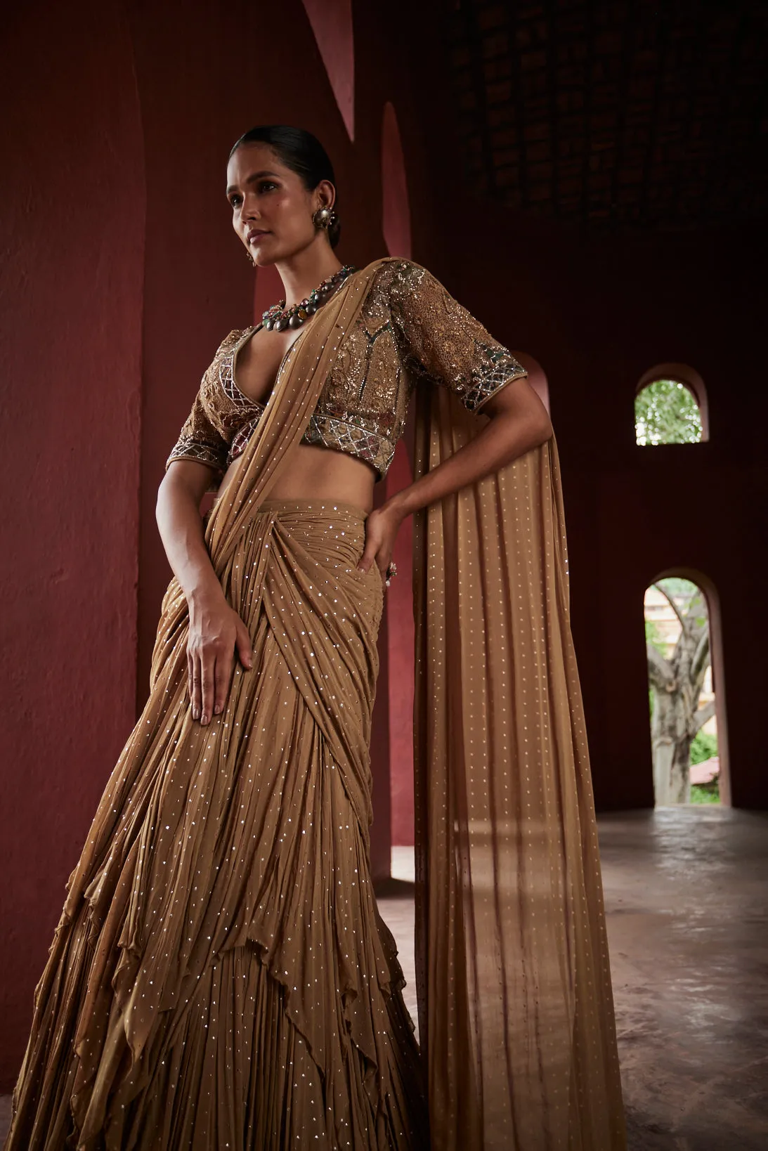 Drape saree