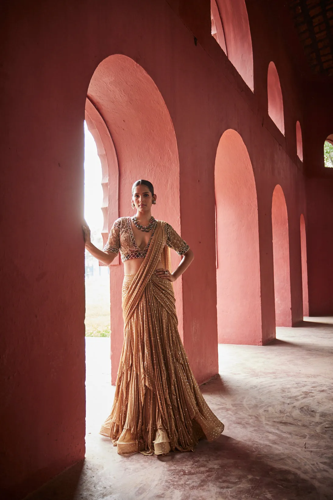 Drape saree