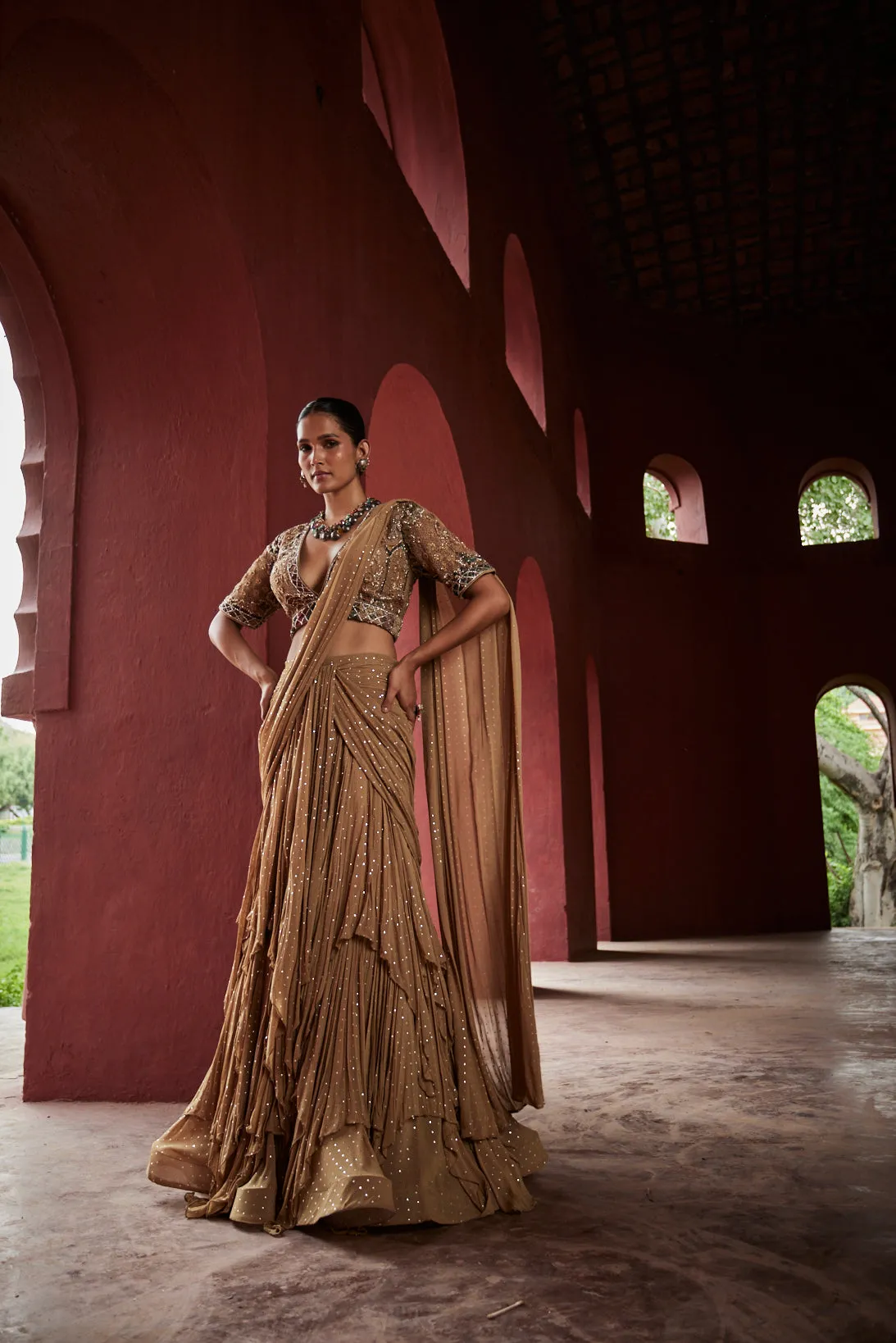 Drape saree