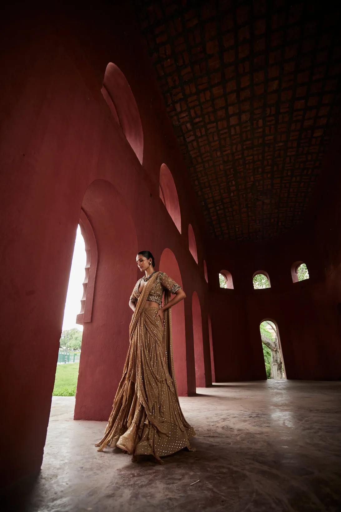 Drape saree