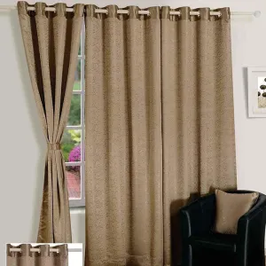 Earthy Brown Curtain