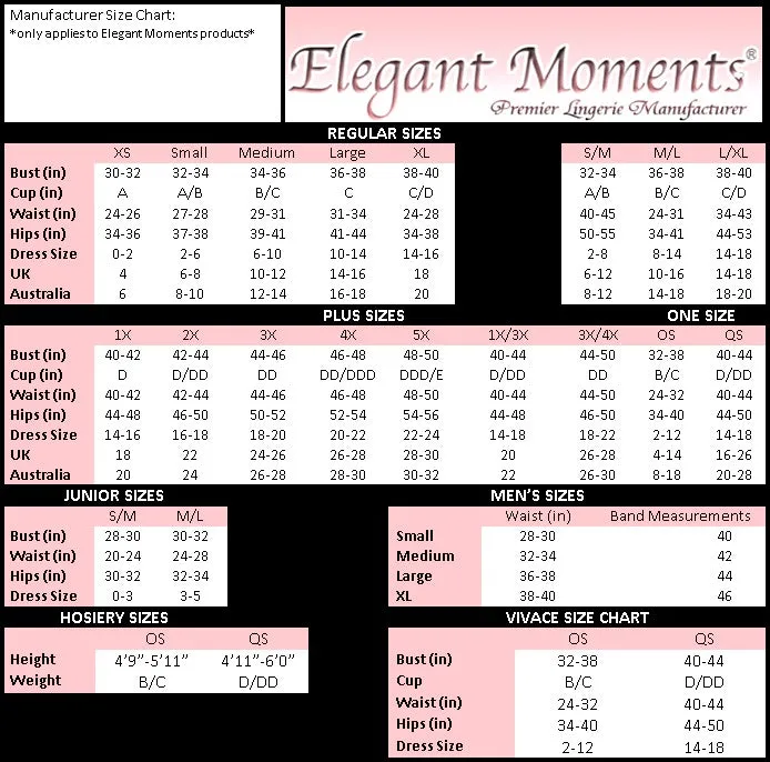Elegant Moments Vinyl crotchless g-string.