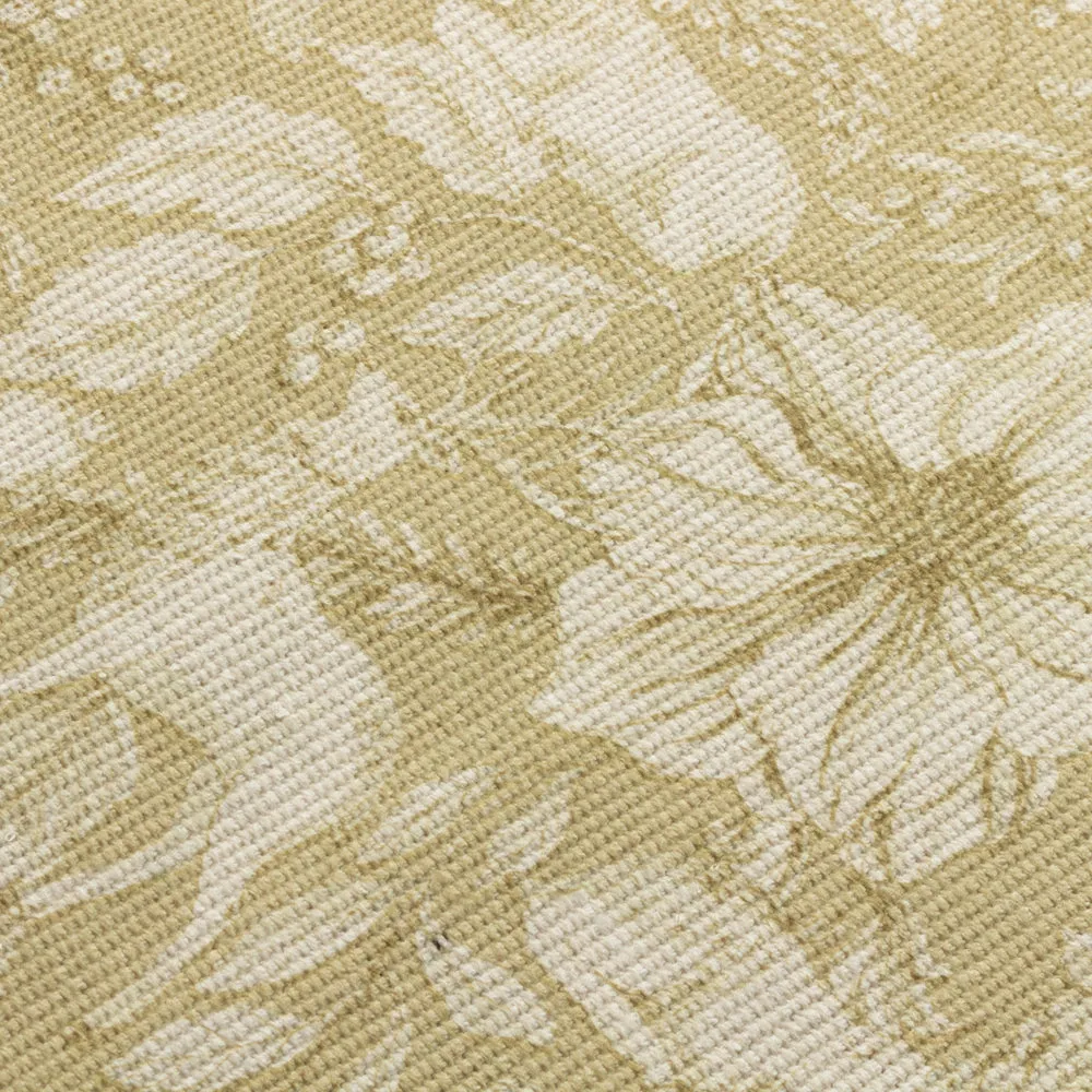 Gold Stag Christmas Festive Table Runner Gold