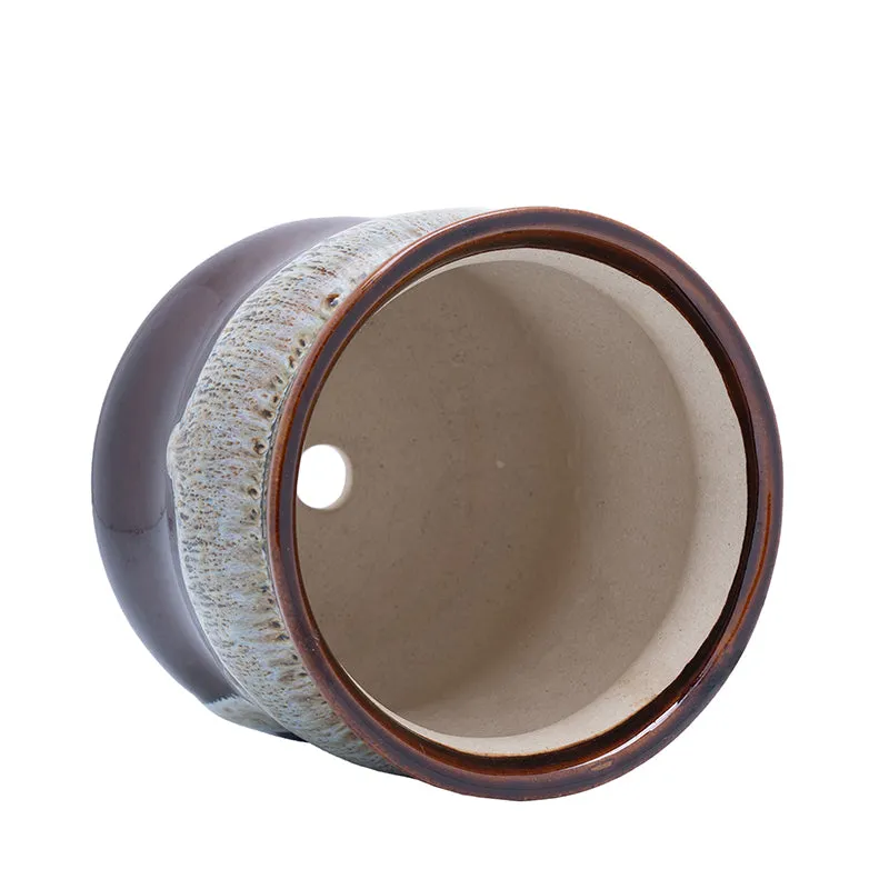 Honey Drip Planter - Brown