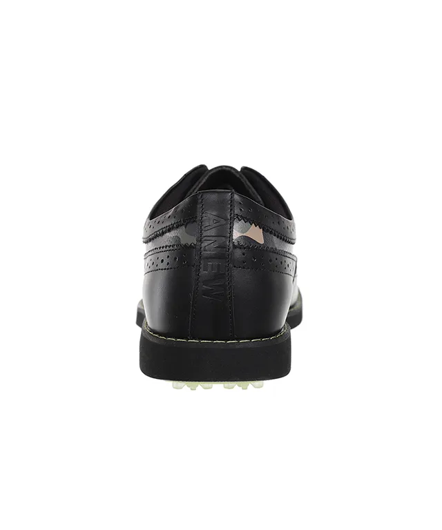 Men's Camo Wingtip Brogue Shoes -