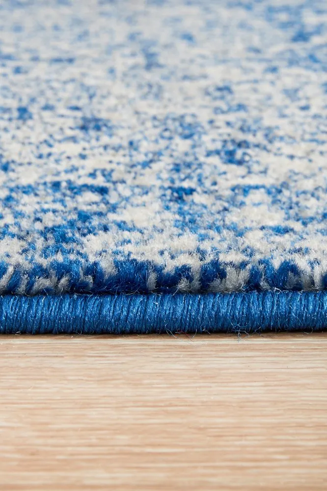 Mirage 358 Runner Rug (Navy) by Rug Culture