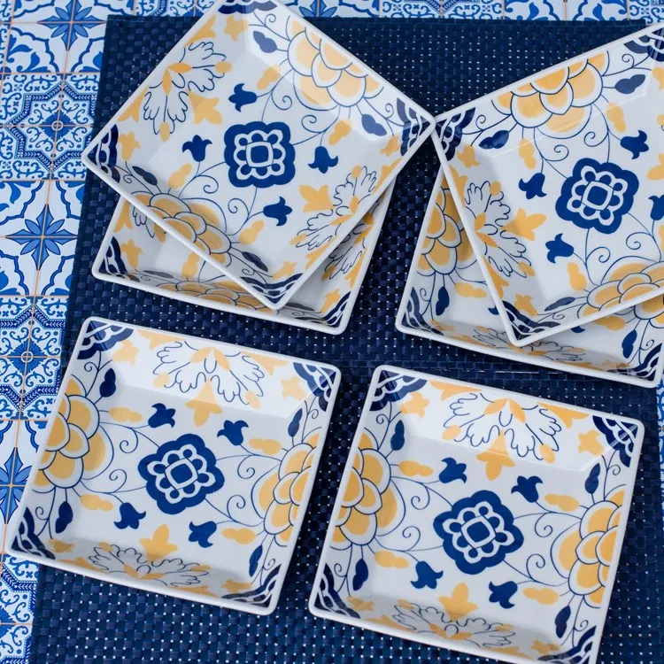 Oxford Quartier 8.46" Square Soup Bowls Set of 12