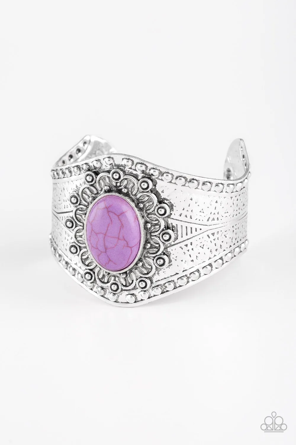 Paparazzi Bracelet ~ Mojave Majesty - Purple