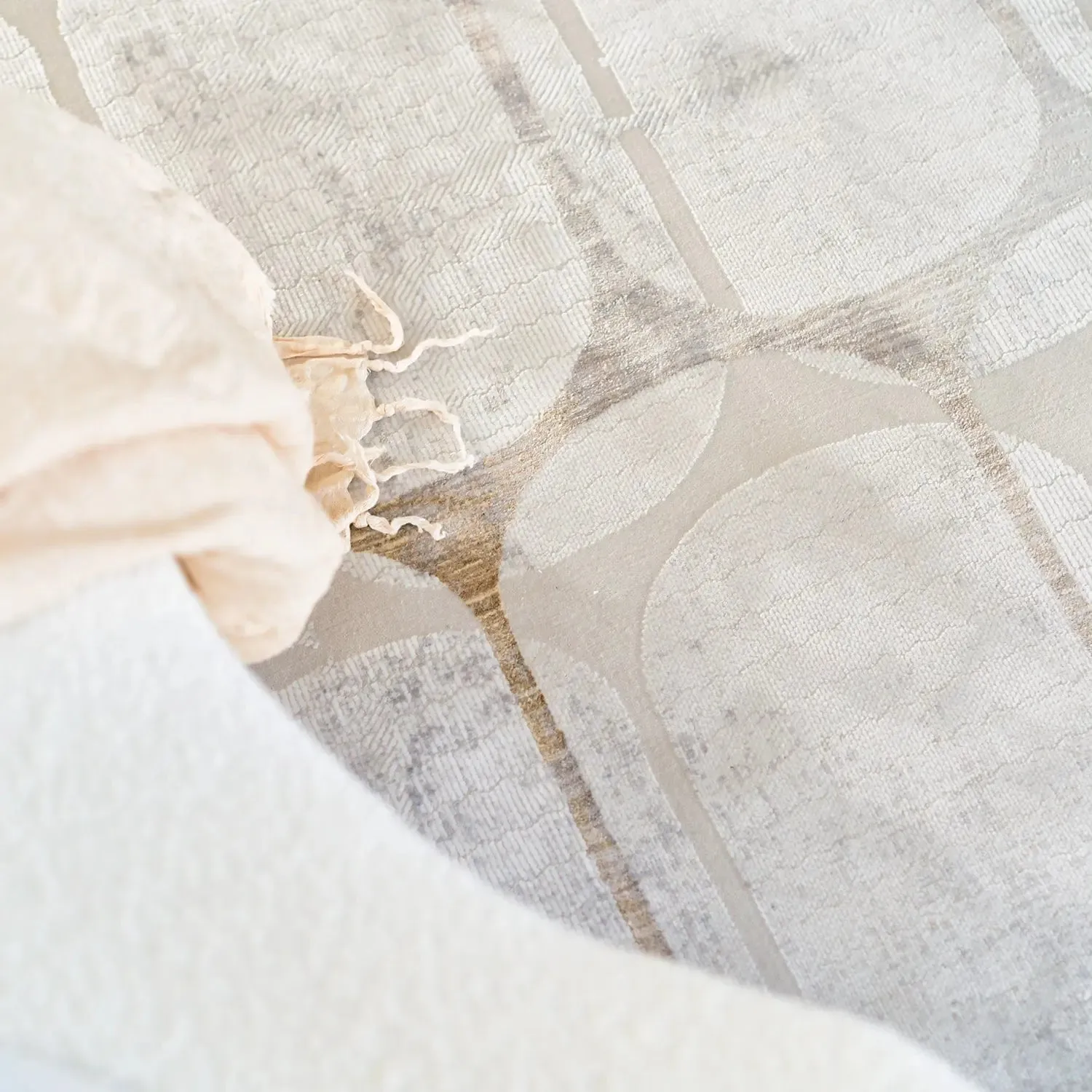 Perisher Beige Floor Rug