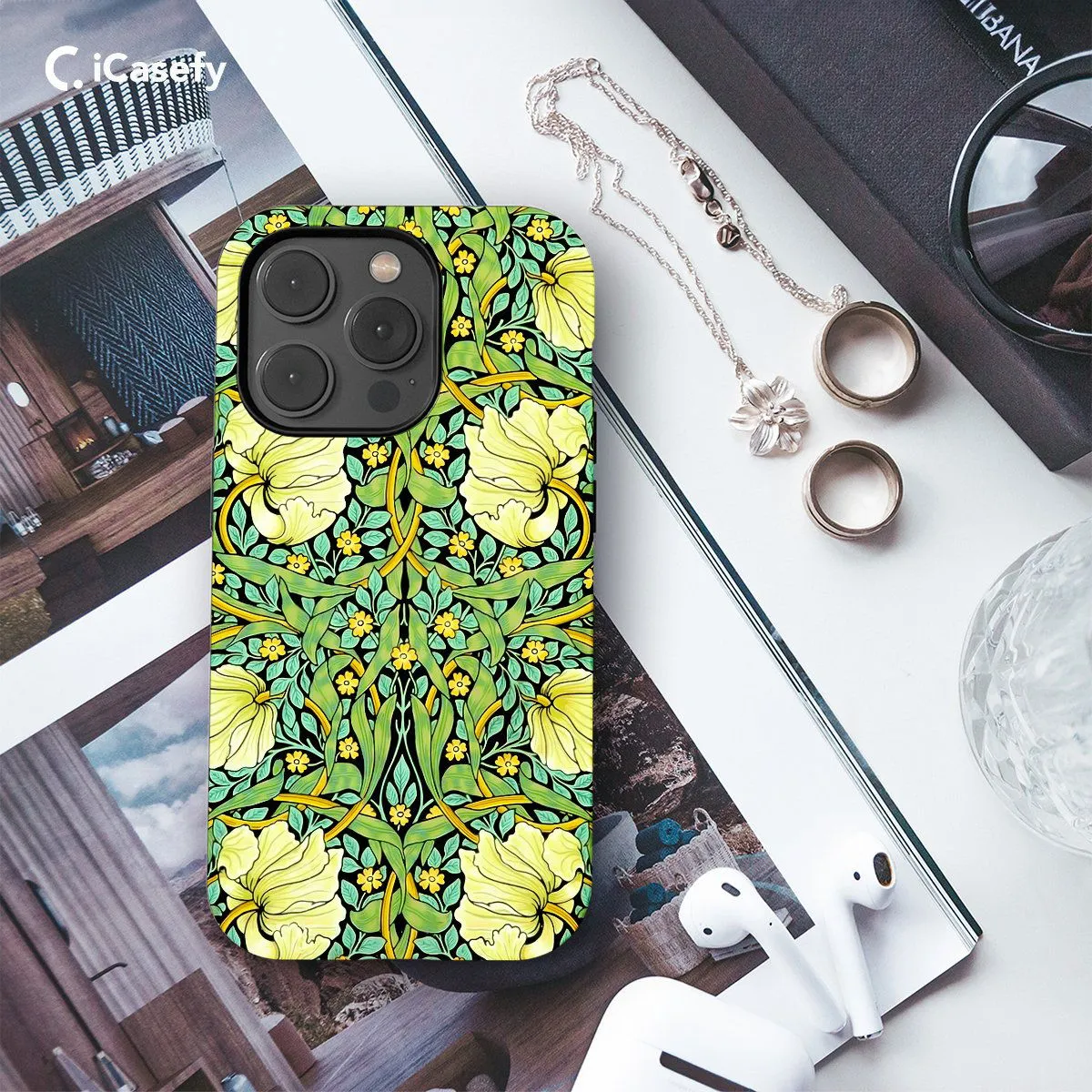 Pimpernel Flowers William Phone Case iPhone Samsung Pixel & More