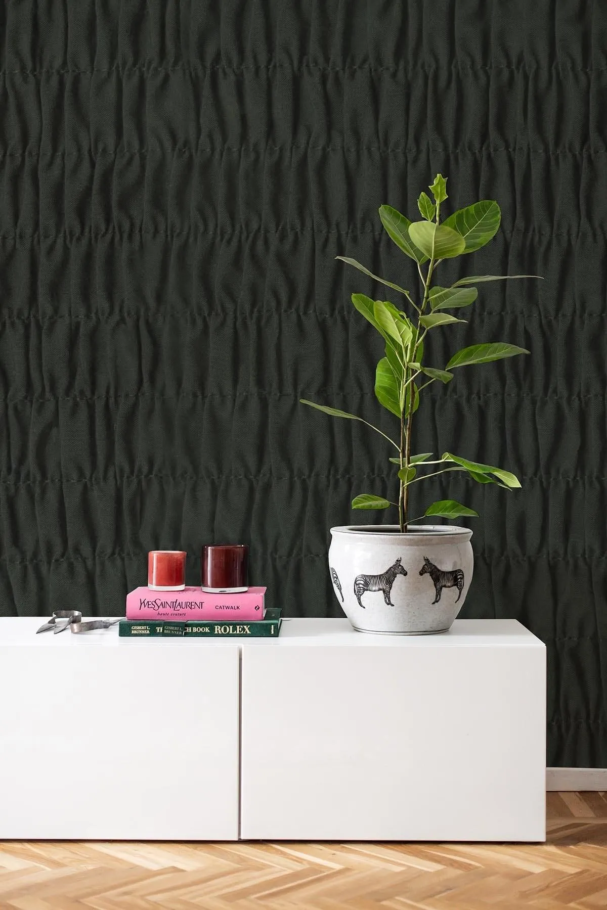 Soft Wrinkle Forest Green