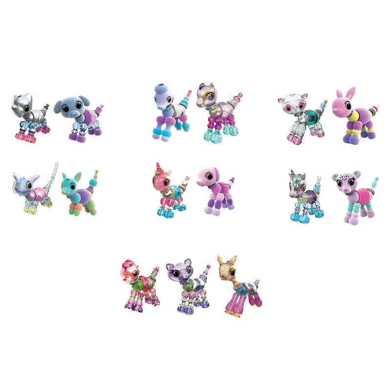 Twisty Petz Collectible Dazzling Bracelets, 3 Pack Set, Styles May Vary